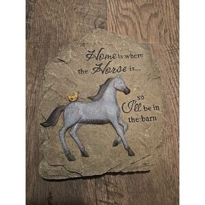 horse plaque